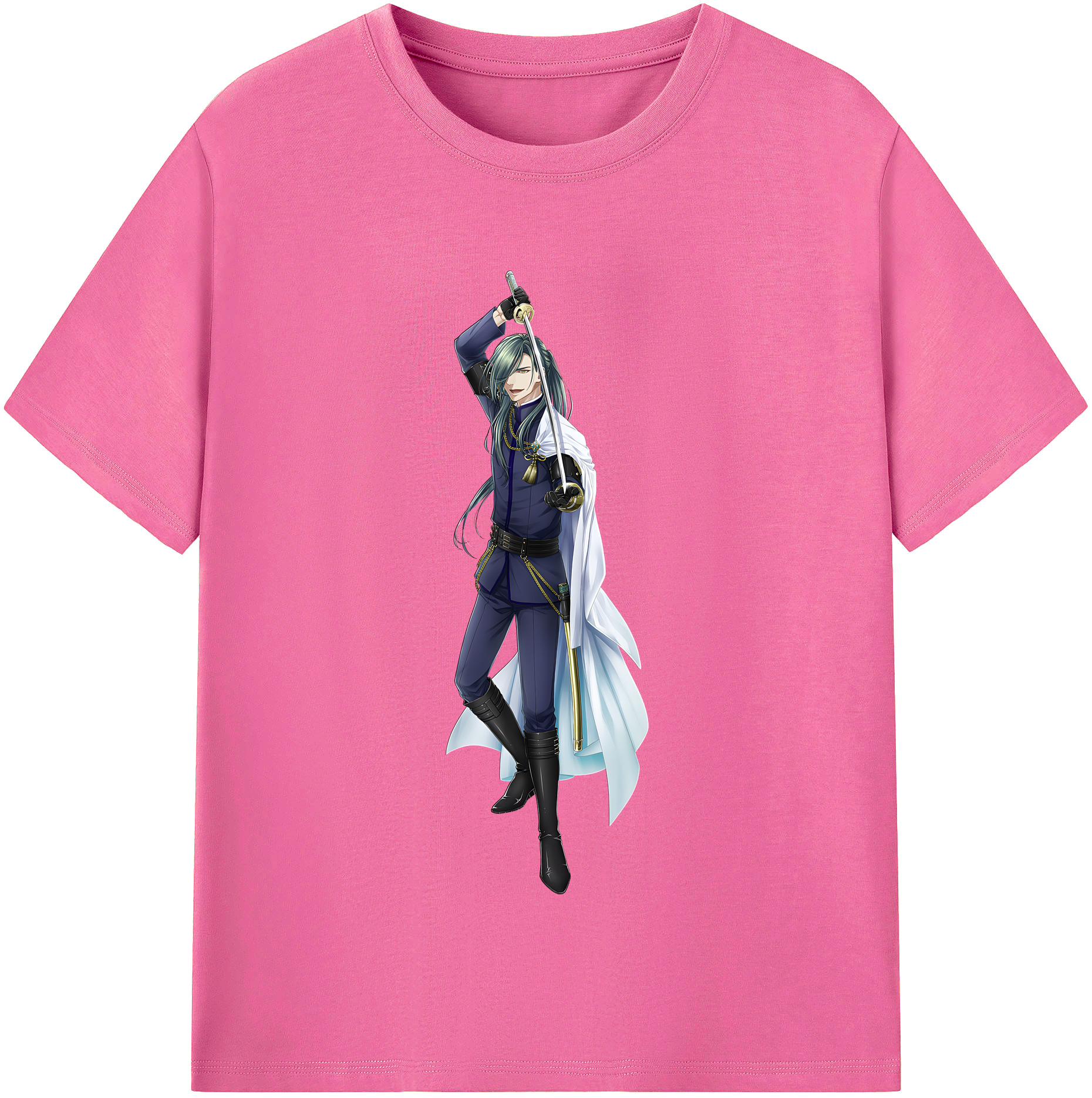（画像用） 刀剣乱舞 Touken Ranbu レディースカジュアルプリントTシャツ（綿100％）